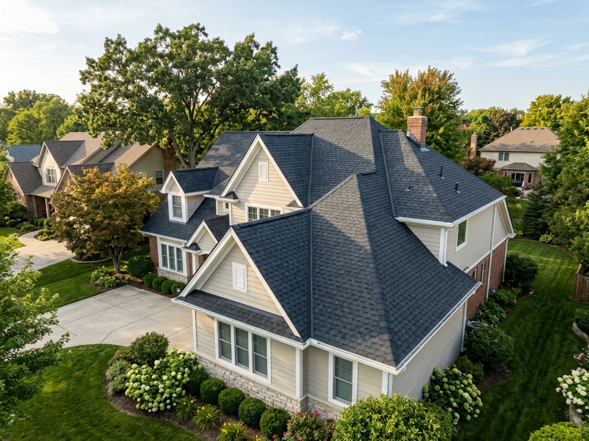 Unlocking Growth for Your Roofing Business with Launch Fuse AI: A Game Changer — Launch Fuse AI Completed roofing project showcasing high-quality workmanship on a suburban home