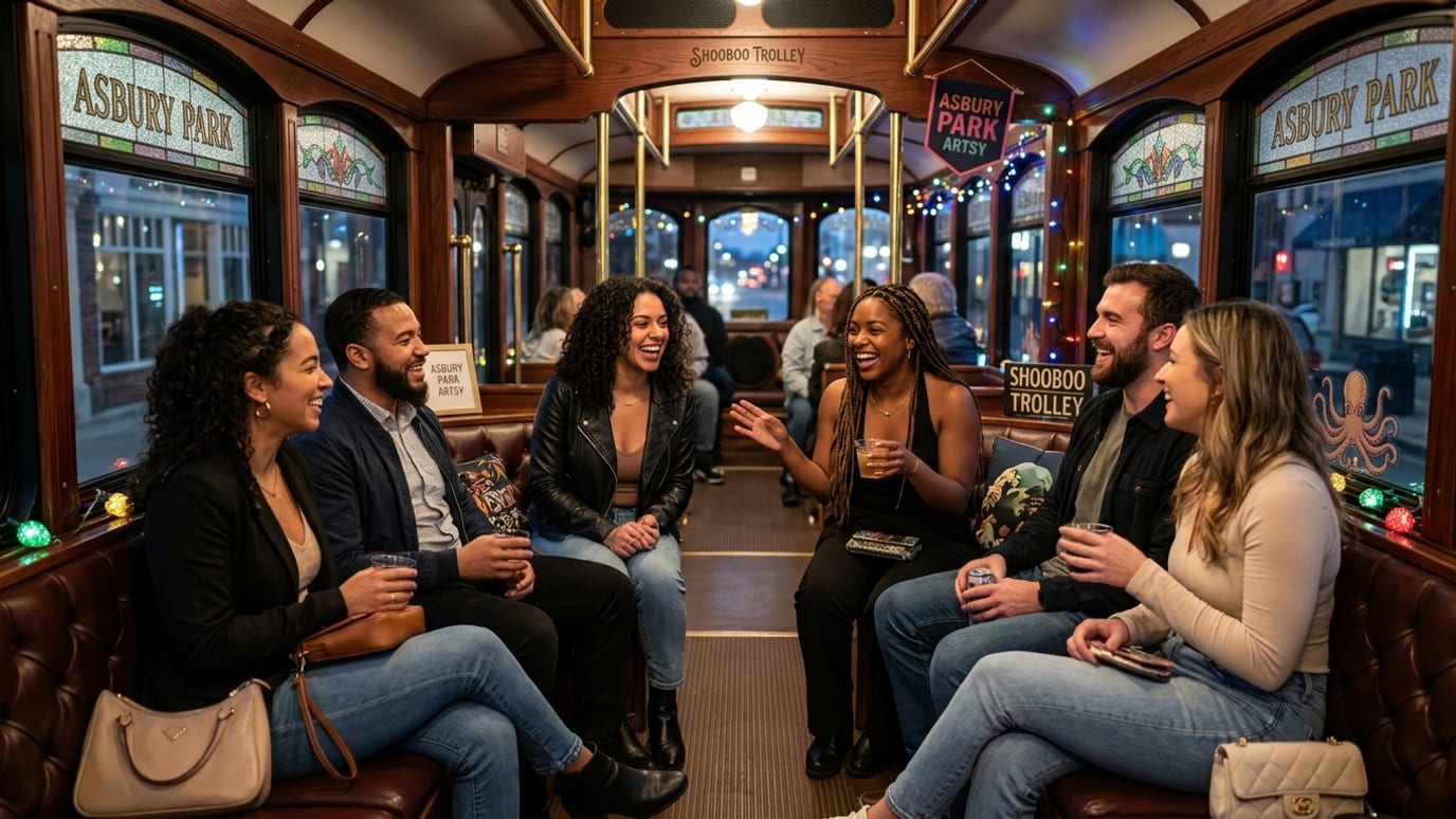 Shooboo Trolley & Shuttle Co providing Asbury Park, NJ Private Transportation Company services