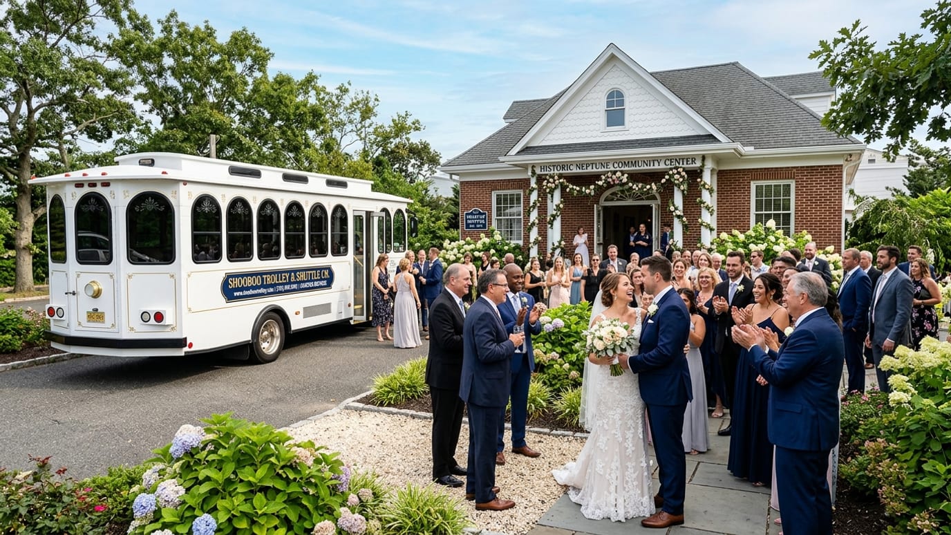 Shooboo Trolley & Shuttle Co providing Neptune, NJ Private Transportation Company services