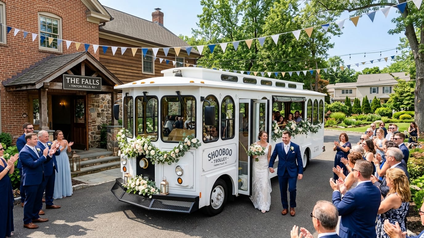 Shooboo Trolley & Shuttle Co providing Tinton Falls, NJ Private Transportation Company services