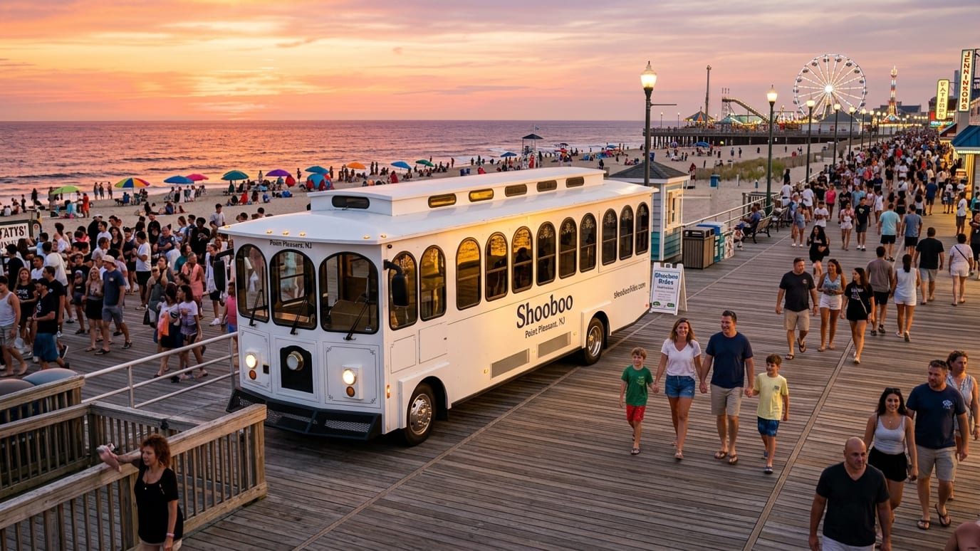 Point Pleasant, NJ — Shooboo Trolley & Shuttle Co