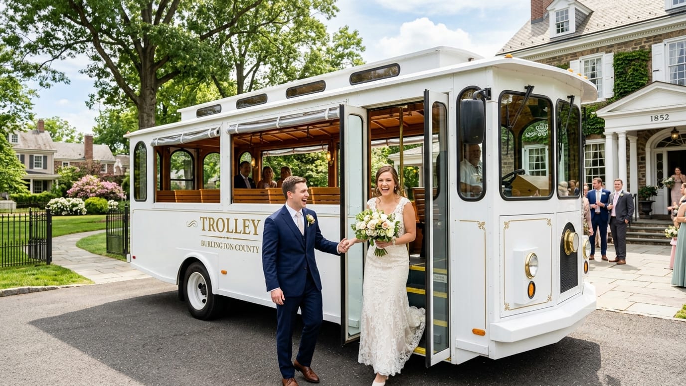 Shooboo Trolley & Shuttle Co providing Burlington County Service Area Private Transportation Company services