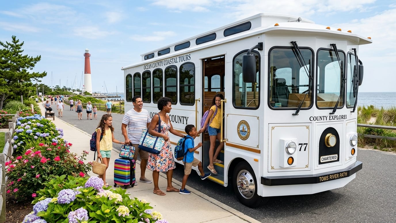 Shooboo Trolley & Shuttle Co providing Ocean County Service Area Private Transportation Company services