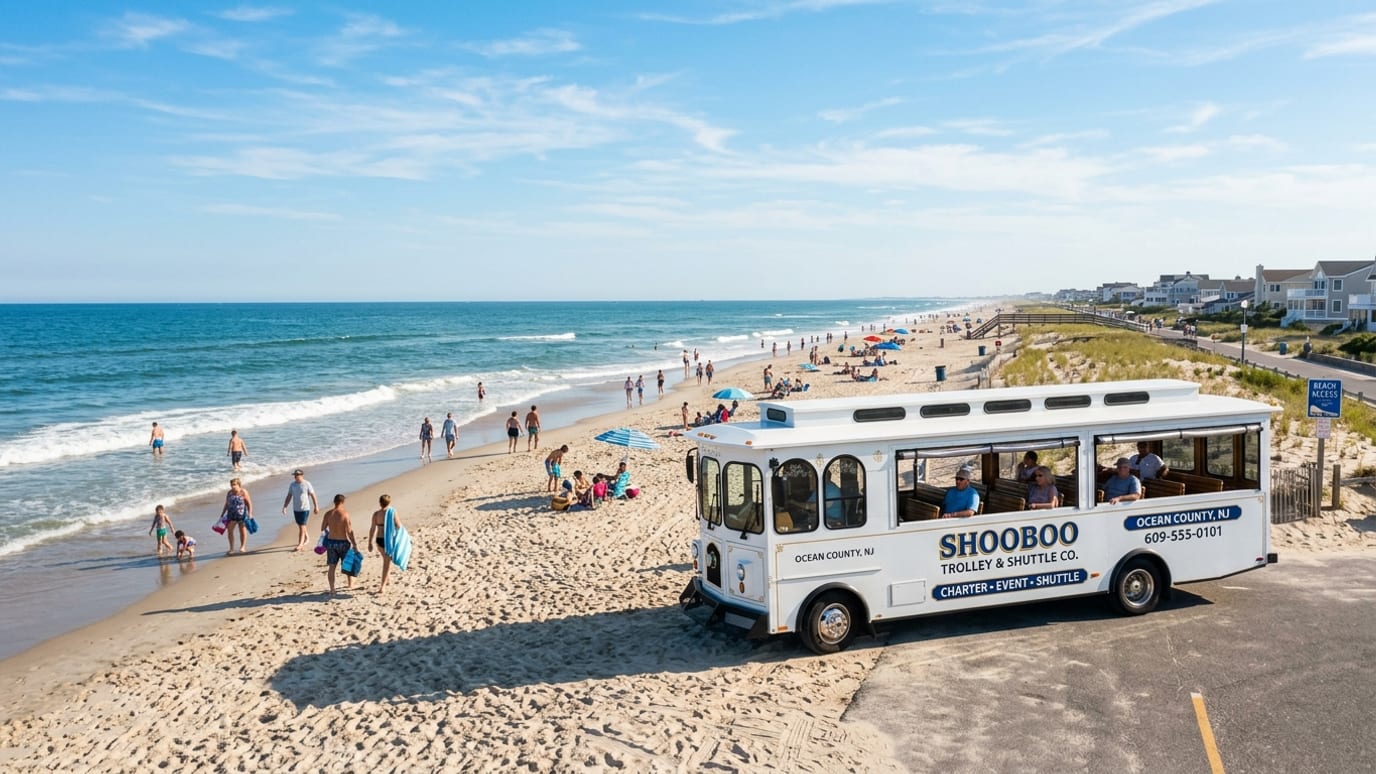 Ocean County Service Area — Shooboo Trolley & Shuttle Co