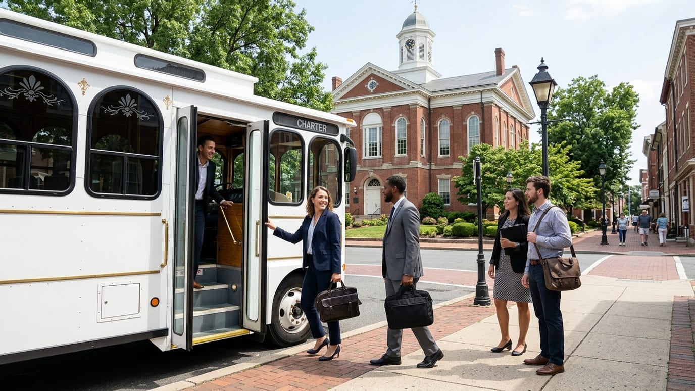 Shooboo Trolley & Shuttle Co providing Salem County Service Area Private Transportation Company services
