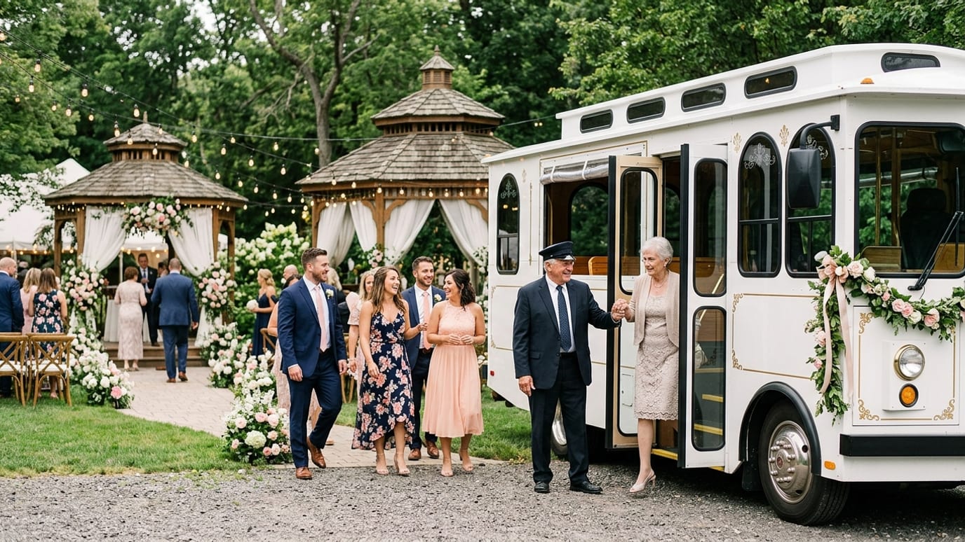 Premium Private Shuttle & Trolley Service Serving Toms River, NJ