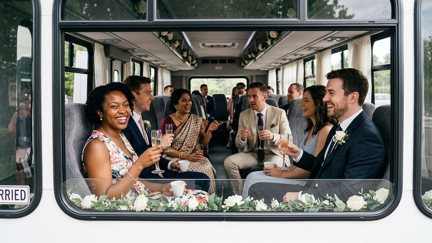 Shooboo Trolley & Shuttle Co providing Wedding Guest Shuttles Private Transportation Company services