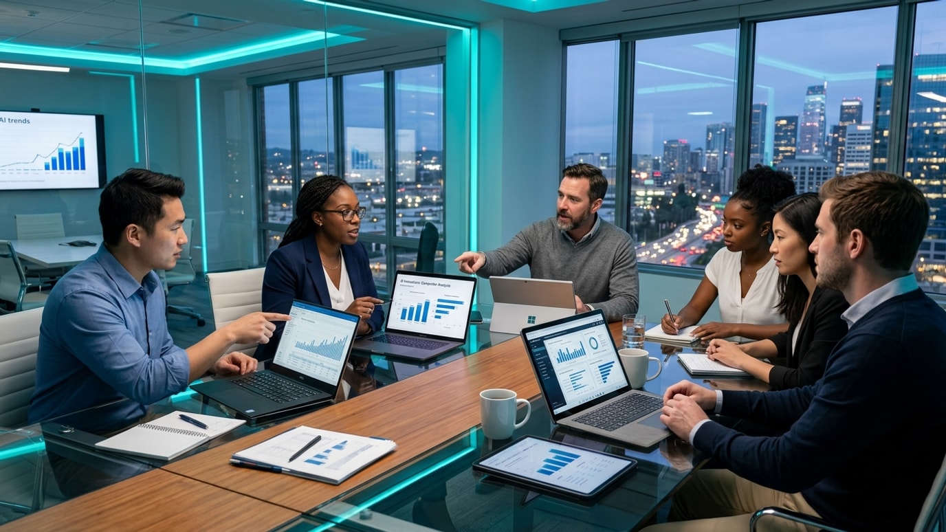 Agentic Product Engineer providing Competitive Analysis for AI Products Technology Partner services