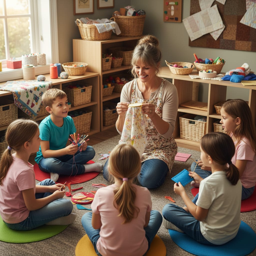 Sewing Classes For Kids providing Beginner Hand Sewing Classes Near Little Silver, NJ Sewing Classes for Kids services