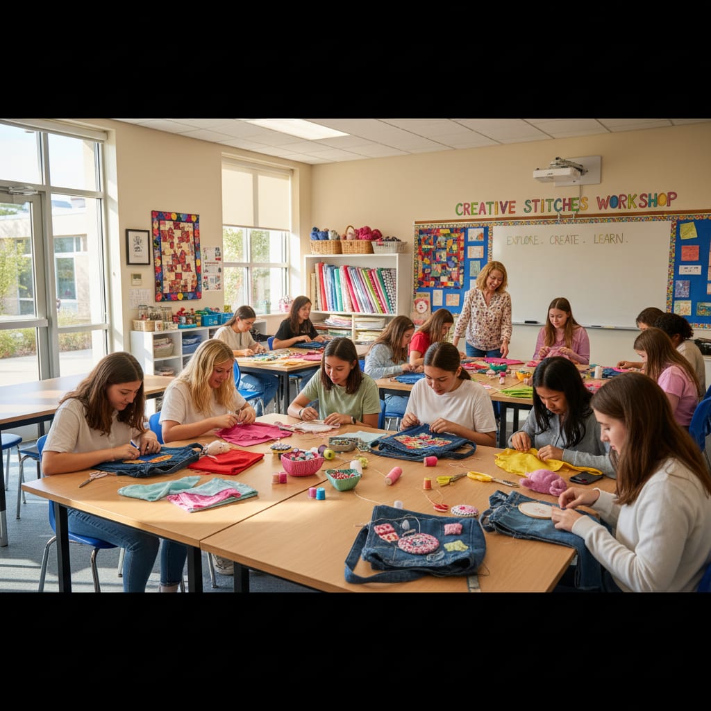 Hand Sewing Classes for Teenagers
