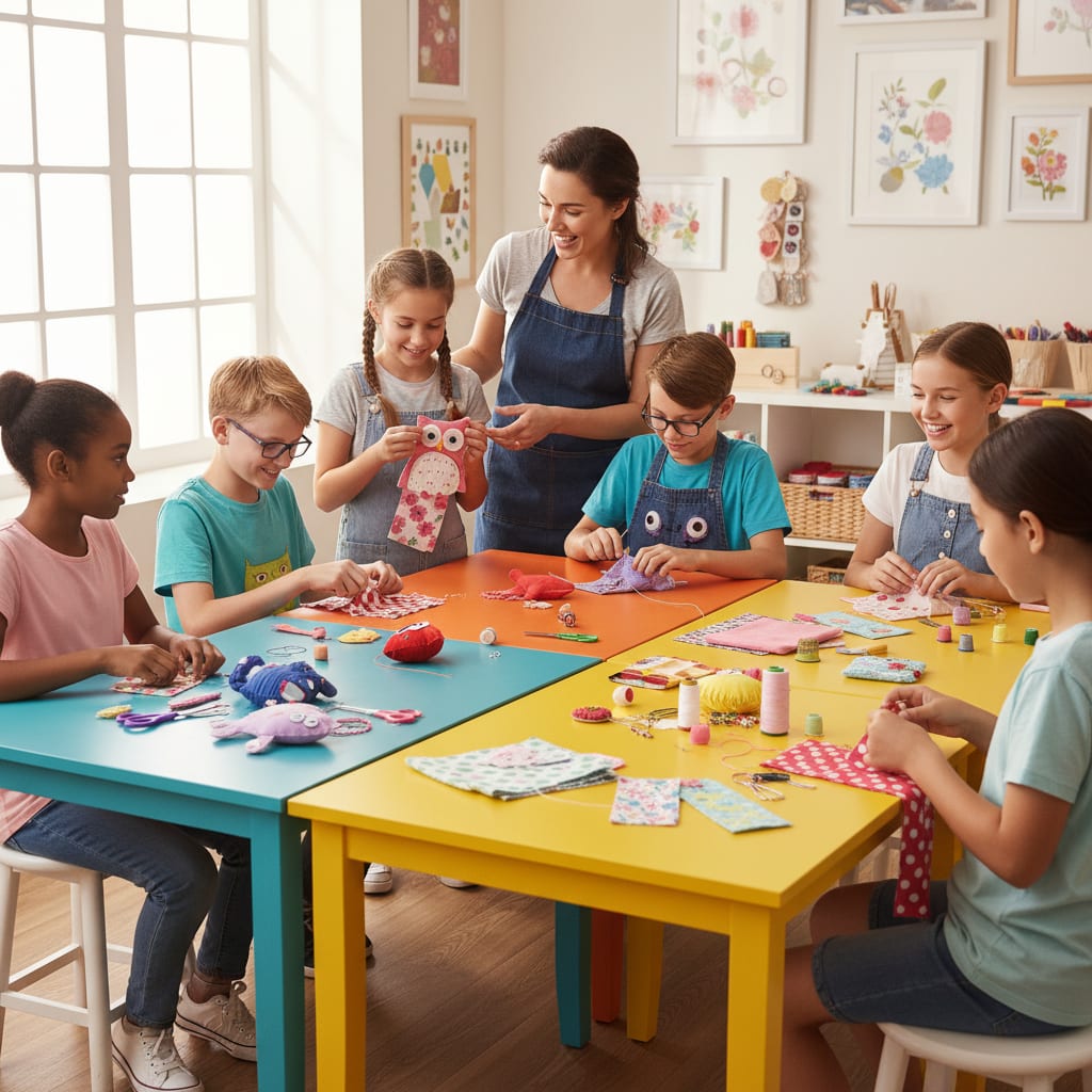Sewing Classes For Kids providing Hand Sewing Classes for Tweens in Fair Haven, NJ Sewing Classes for Kids services
