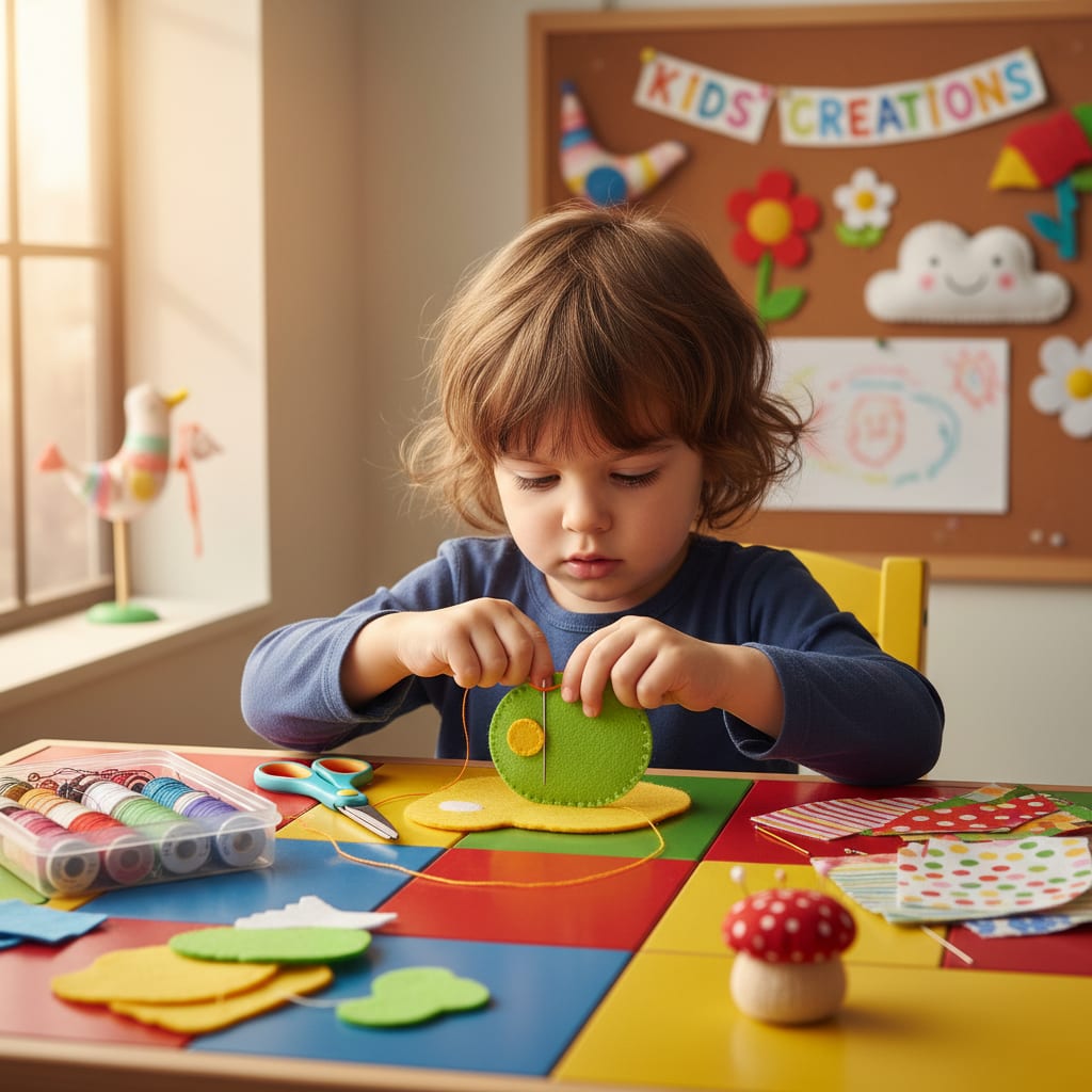 Hand Sewing Classes for Young Children in Red Bank, NJ