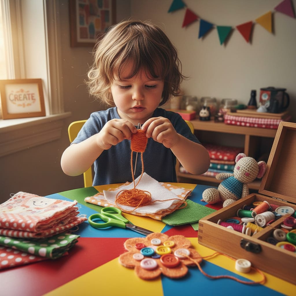 Hand Sewing Classes for Young Children in Red Bank, NJ