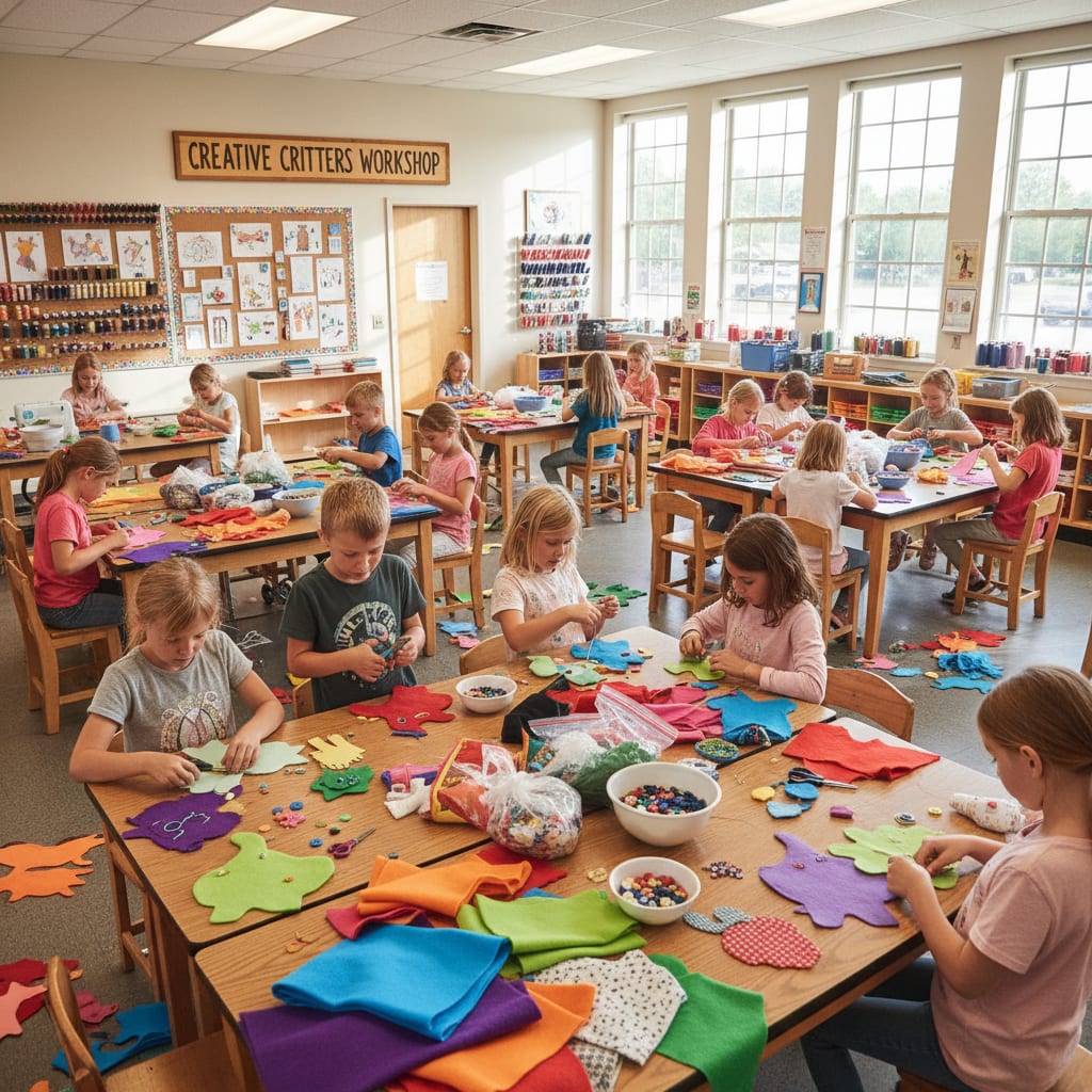 Stuffed Animal and Plush Sewing Classes