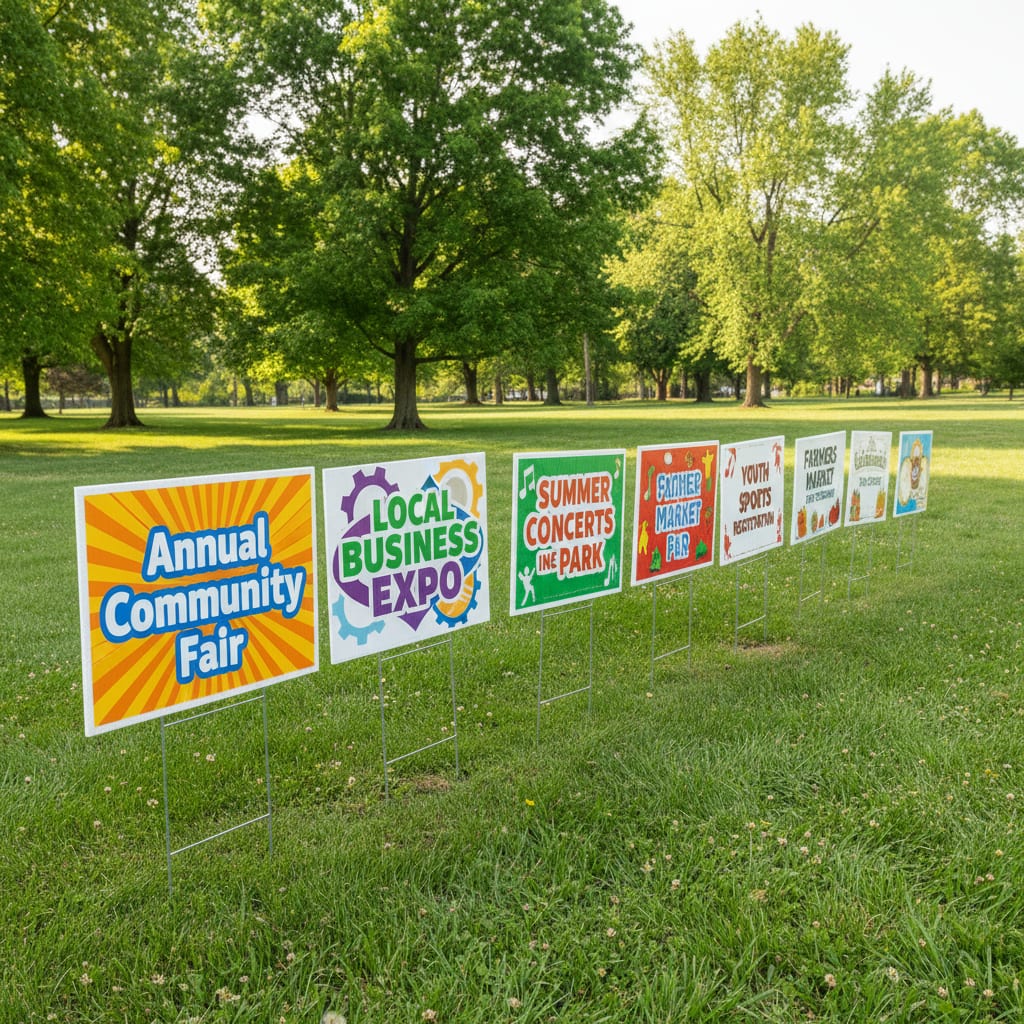 Lawn Signs For Less providing Hillsborough, NJ Lawn Sign Company services