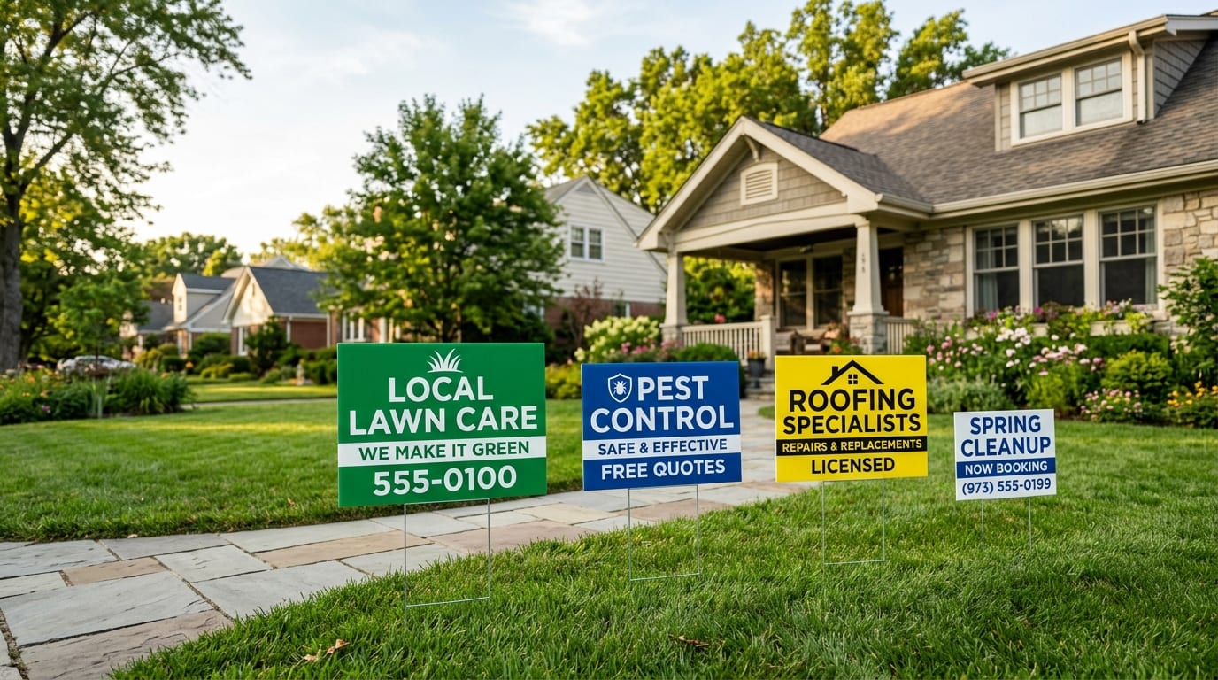 Lawn Signs For Less - Maintenance Tips