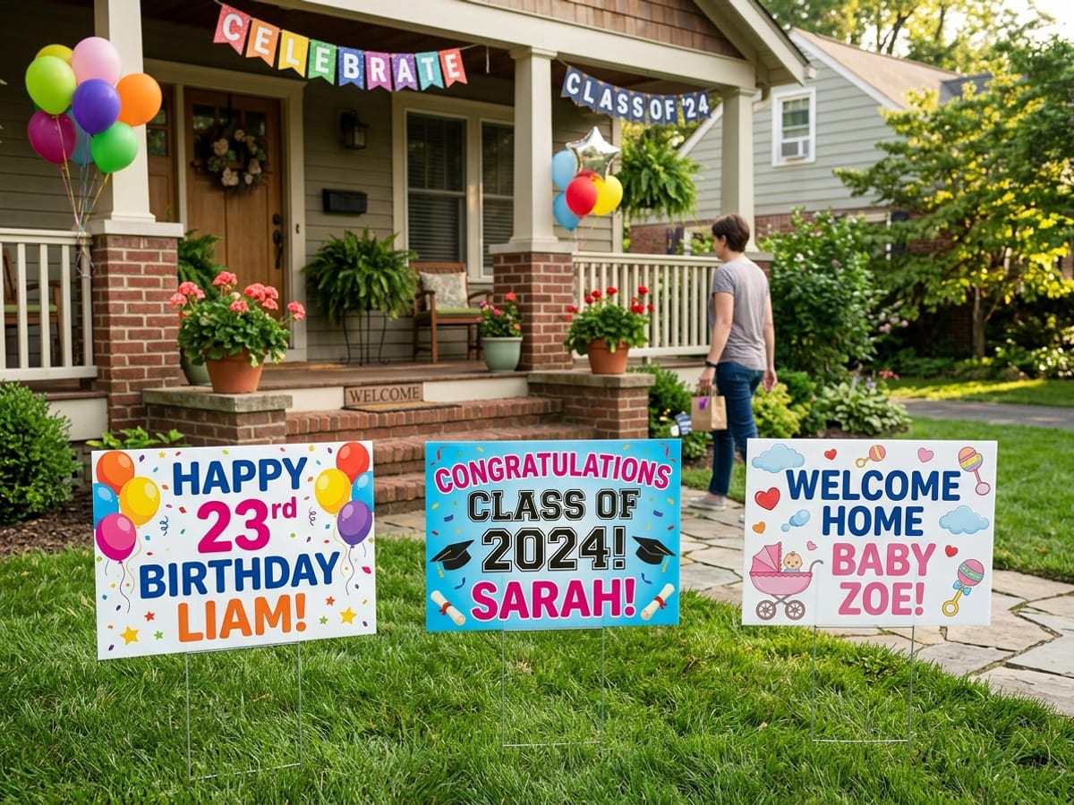 Seasonal Celebrations Signs