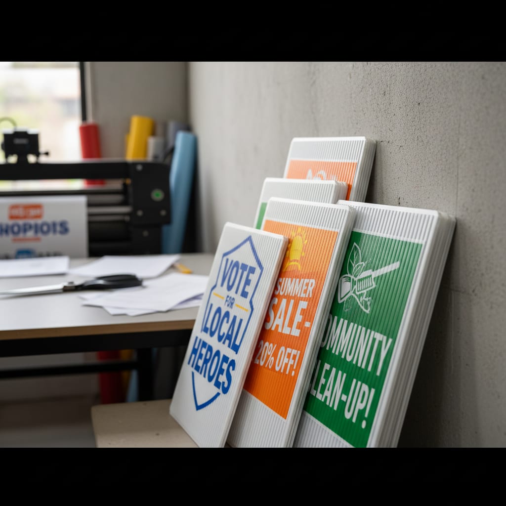 Lawn Signs For Less providing South Plainfield, NJ Lawn Sign Company services