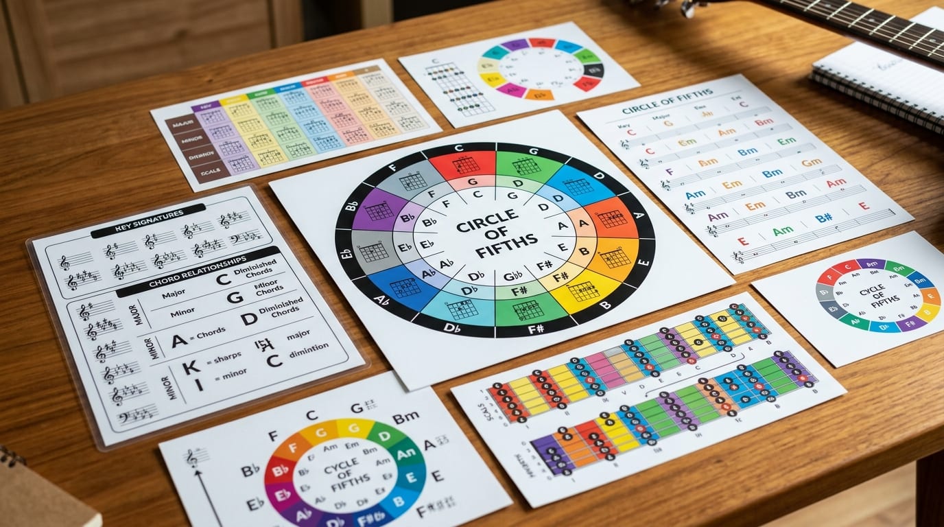 Understanding the Circle of Fifths for Guitarists