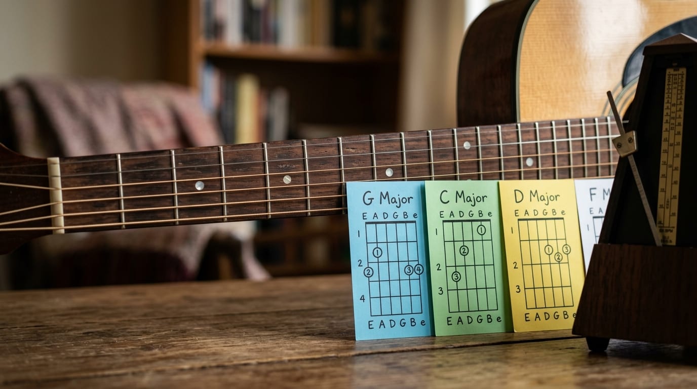 Guitar Cheat Sheets for Beginners