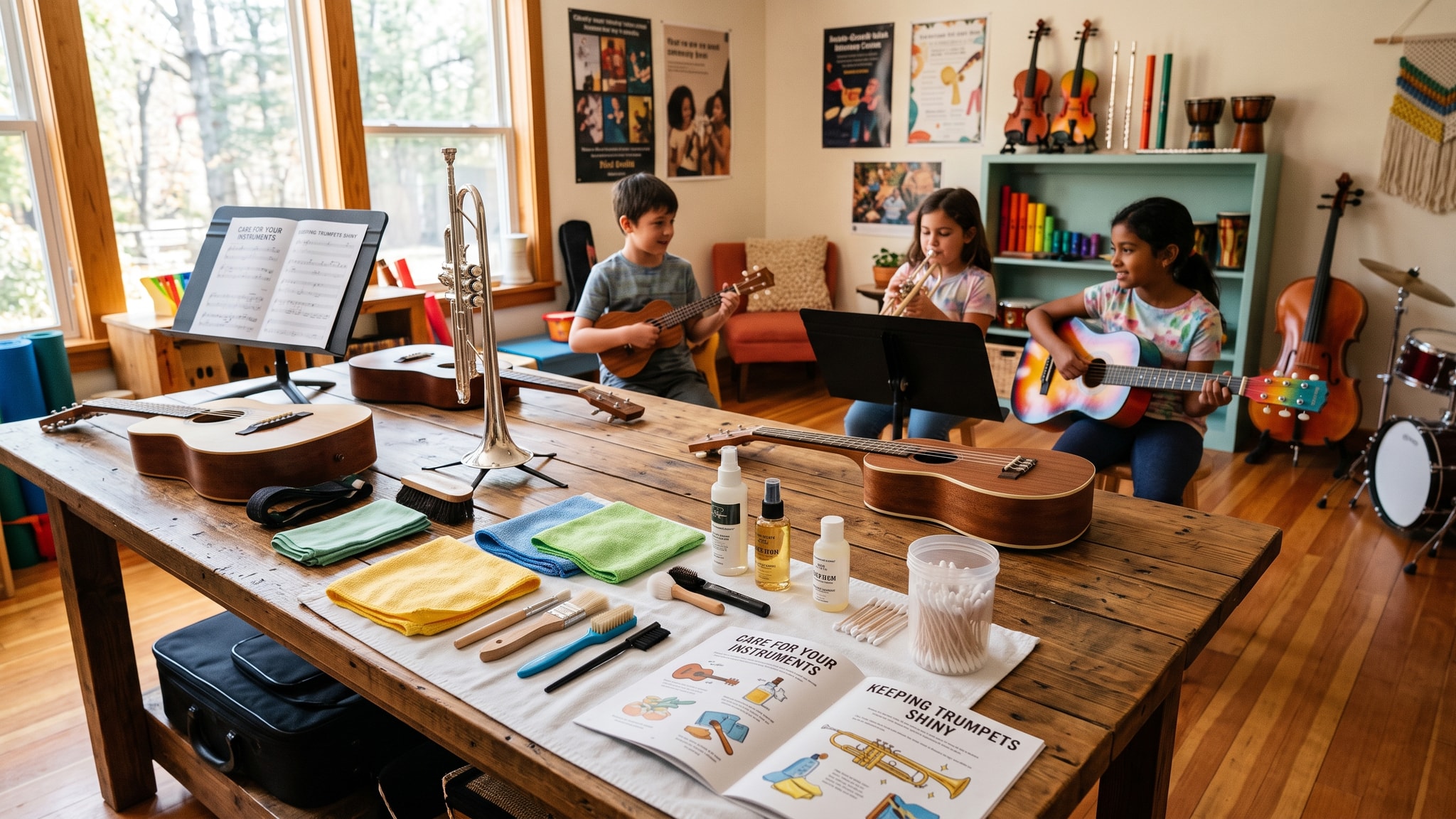 Best Music Stuff ® - How Kids Can Properly Clean Their Instruments