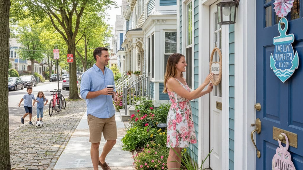 Door Hangers For Less providing Lake Como, NJ Door Hanger Design & Print Shop services