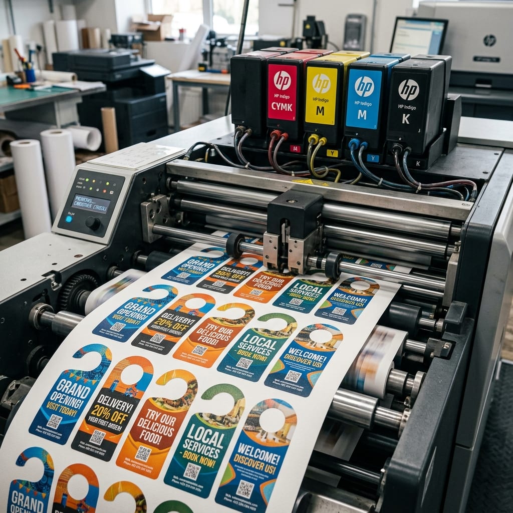 Door Hangers For Less providing Promotional Products Door Hanger Design & Print Shop services