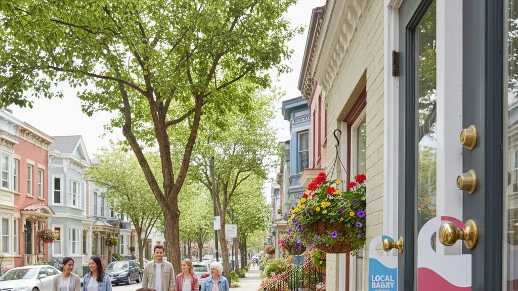 Door Hangers For Less providing Monmouth County Service Area Door Hanger Design & Print Shop services