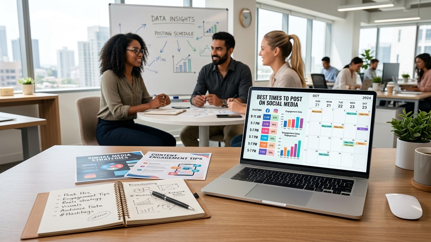 Wingman Entertainment NJ providing Best Times to Post on Social Media for Increased Engagement Full-Service Marketing Agency services