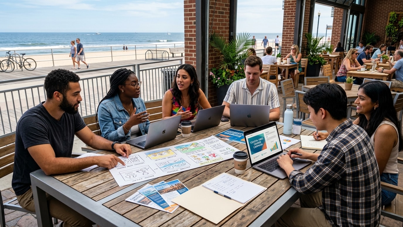 Wingman Entertainment NJ providing Belmar, NJ Full-Service Marketing Agency services