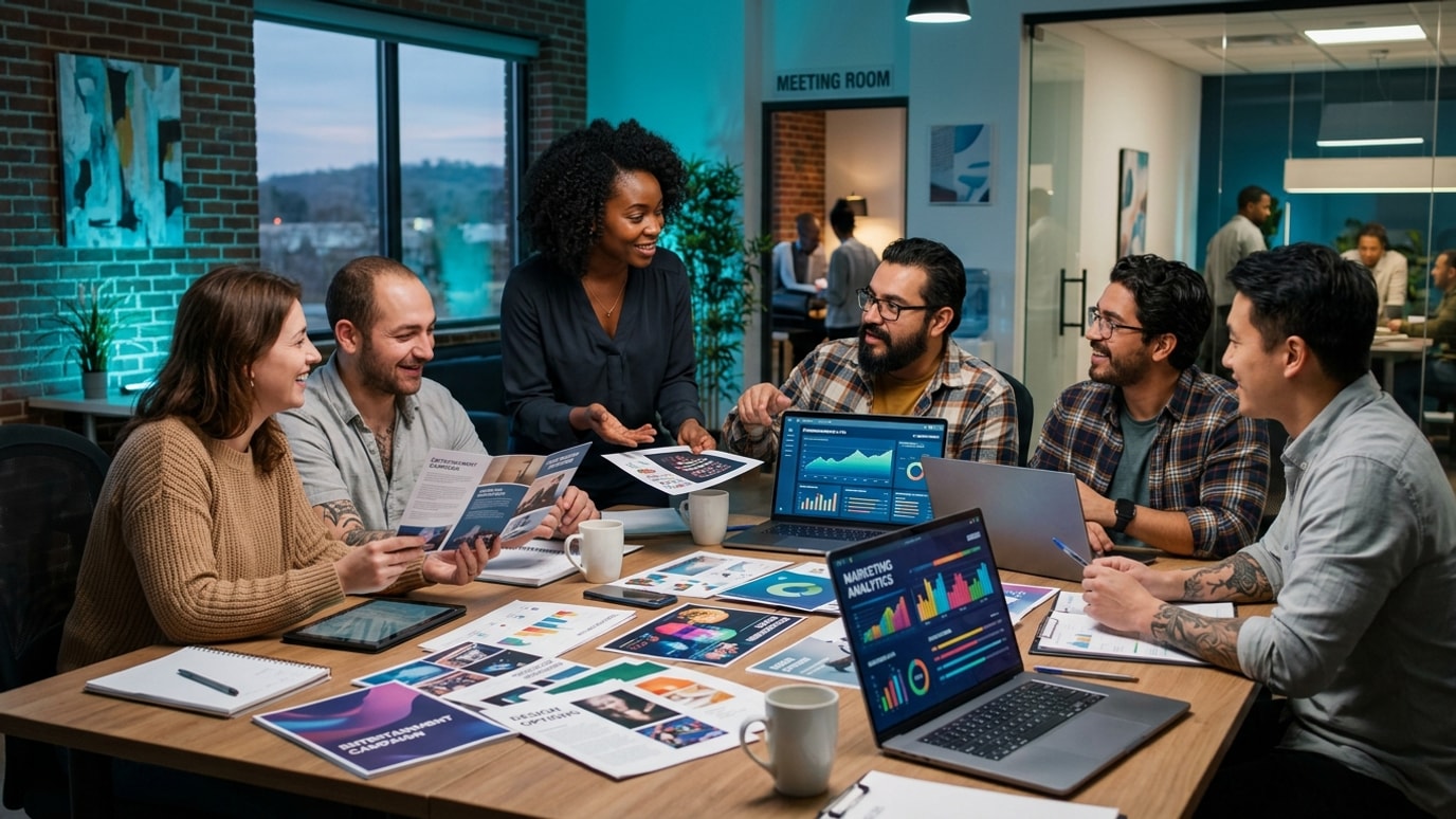Wingman Entertainment NJ providing Freehold, NJ Full-Service Marketing Agency services