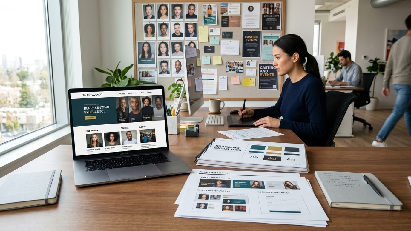 Wingman Entertainment NJ providing Top 5 Mistakes in Website Design for Talent Agencies Full-Service Marketing Agency services